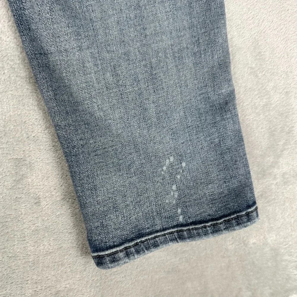 Judy Blue Boyfriend Fit Jeans‎ Mid Rise Distressed Denim Medium Wash Size 11/30